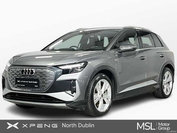 Audi Q4 e-tron SUV, Electric, 2024, Grey