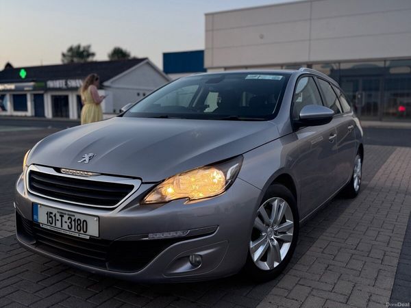 Peugeot 308 Estate, Diesel, 2015, Grey