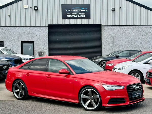 Audi A6 Saloon, Diesel, 2015, Red