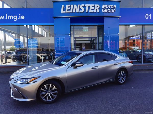 Lexus ES Saloon, Petrol Hybrid, 2020, Silver