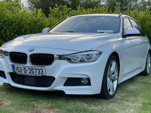 BMW 3-Series Estate, Diesel, 2015, White