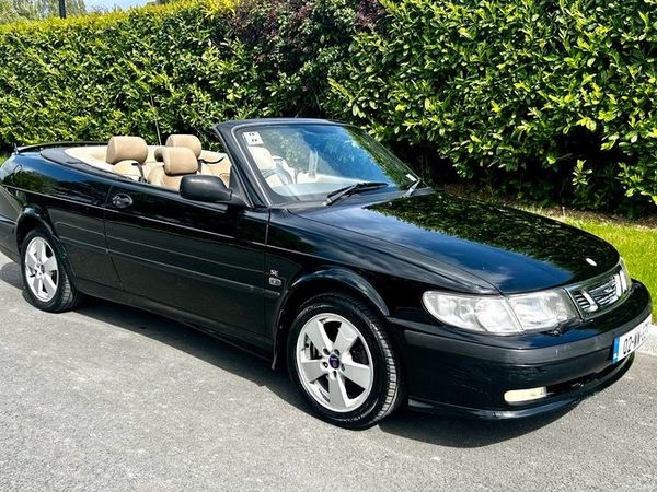 Saab 9-3 Convertible, Petrol, 2002, Black