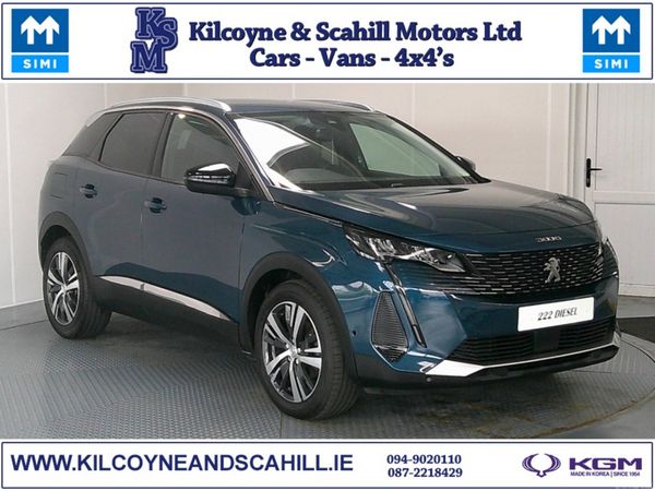 Peugeot 3008 SUV, Diesel, 2022, Blue