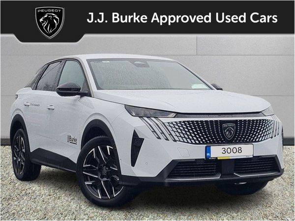 Peugeot 3008 SUV, Petrol Hybrid, 2026, White