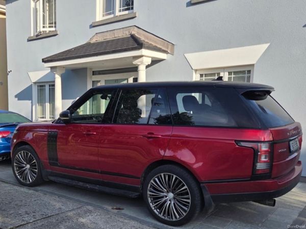 Land Rover Range Rover SUV, Diesel, 2016, Red