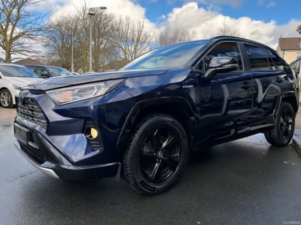 Toyota RAV4 SUV, Petrol Hybrid, 2019, Blue