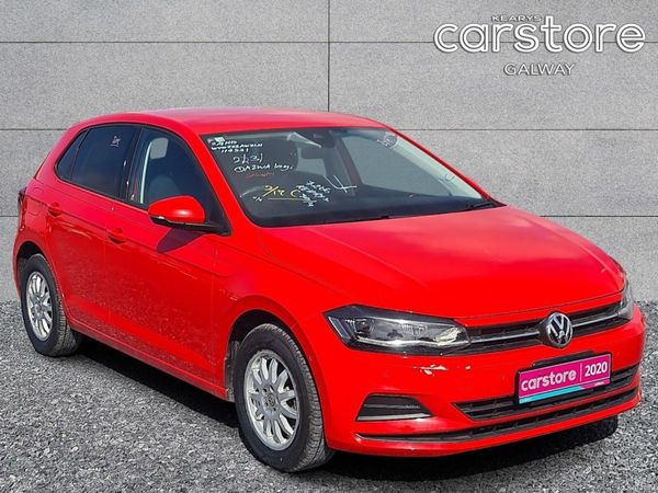 Volkswagen Polo Hatchback, Petrol, 2020, Red