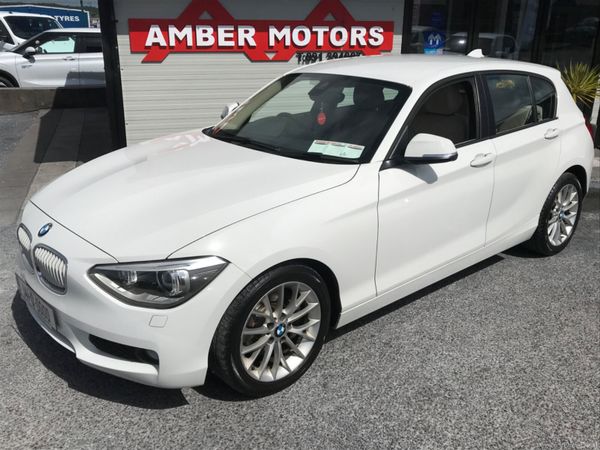 BMW 1-Series Hatchback, Petrol, 2014, White