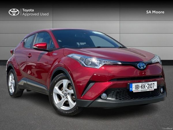 Toyota C-HR SUV, Petrol Hybrid, 2018, Red