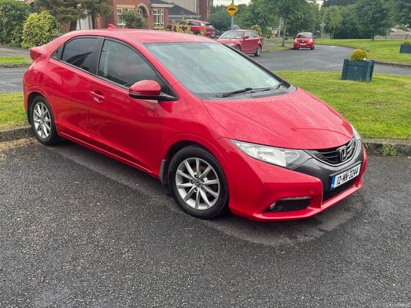 Honda Civic Hatchback, Petrol, 2012, Red