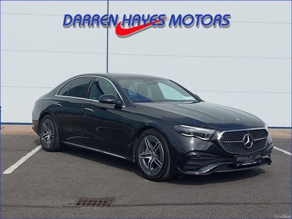 Mercedes-Benz E-Class Saloon, Diesel Hybrid, 2024, Black