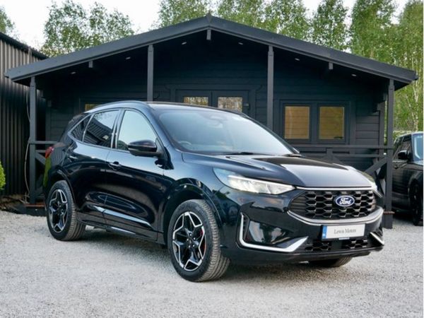 Ford Kuga SUV, Petrol Plug-in Hybrid, 2025, Black