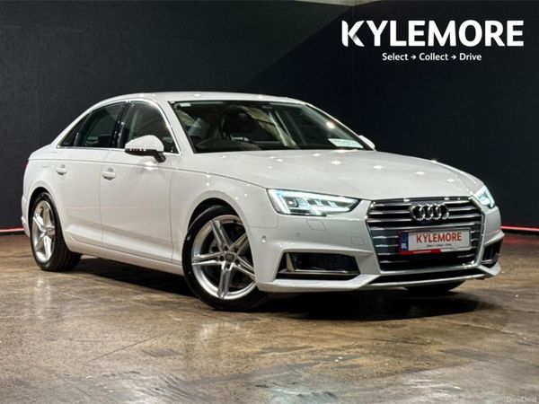 Audi A4 Saloon, Petrol, 2019, White