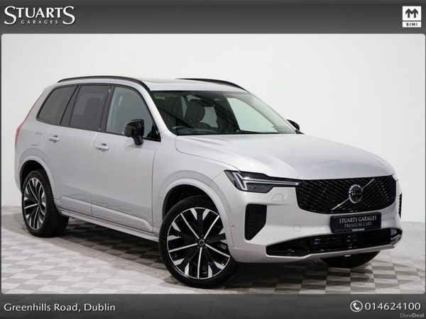 Volvo XC90 Estate, Petrol Plug-in Hybrid, 2025, Silver