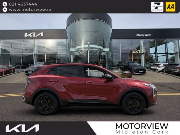 Kia Sportage SUV, Petrol Hybrid, 2026, Red