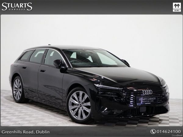 Audi A6 Estate, Electric, 2025, Black