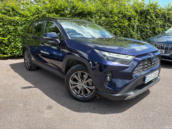 Toyota RAV4 SUV, Petrol Hybrid, 2022, Blue