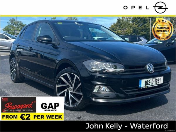 Volkswagen Polo Hatchback, Petrol, 2019, Black