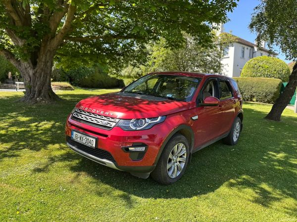 Land Rover Discovery Sport SUV, Diesel, 2016, Red