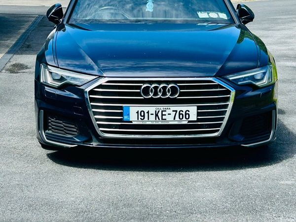 Audi A6 Saloon, Diesel, 2019, Blue