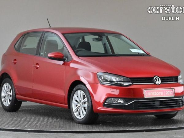 Volkswagen Polo Hatchback, Petrol, 2017, Red