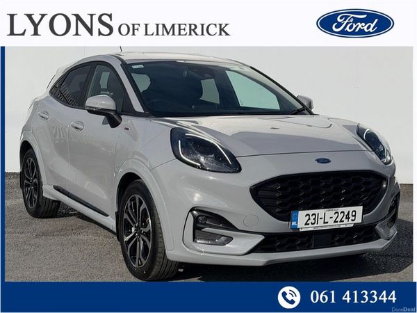 Ford Puma MPV, Petrol Hybrid, 2023, Grey