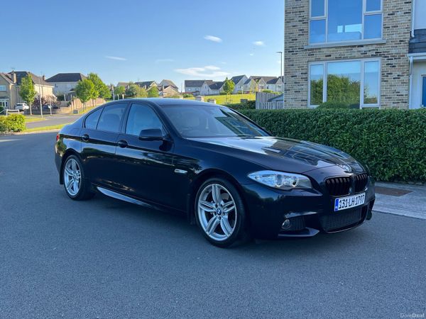 BMW 5-Series Saloon, Diesel, 2013, Black