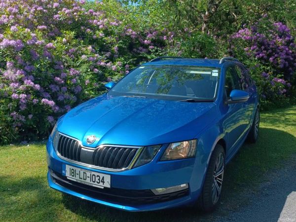 Skoda Octavia Estate, Diesel, 2018, Blue
