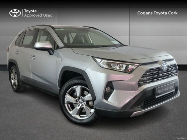 Toyota RAV4 SUV, Petrol Hybrid, 2020, Silver