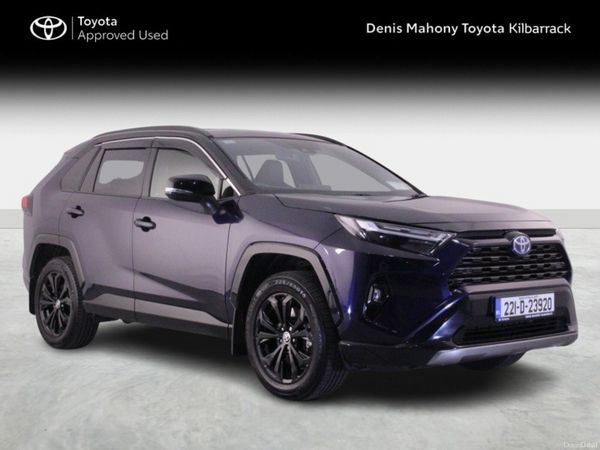 Toyota RAV4 SUV, Petrol Hybrid, 2022, Blue