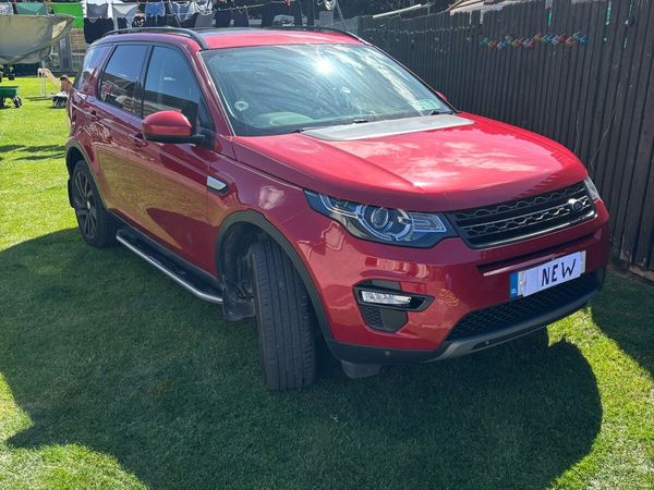 Land Rover Discovery Sport SUV, Diesel, 2018, Red