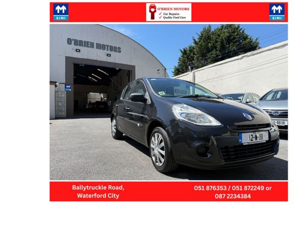 Renault Clio Hatchback, Ethanol Petrol, 2012, Black