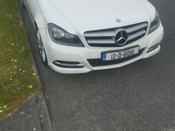 Mercedes-Benz C-Class Coupe, Petrol, 2012, White