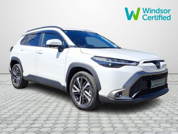 Toyota Corolla Cross SUV, Petrol Hybrid, 2023, White