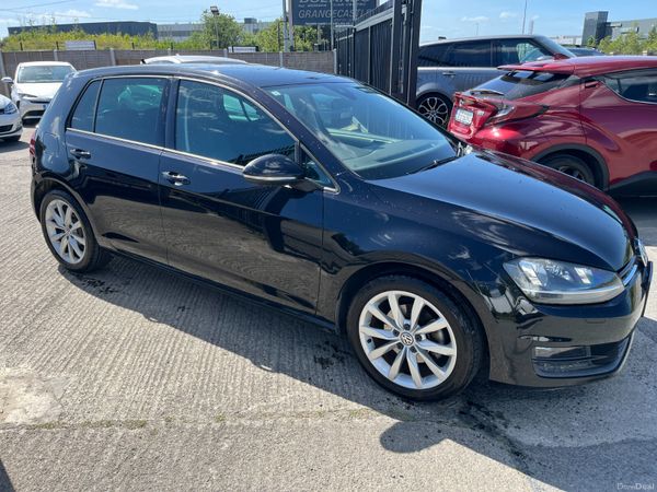 Volkswagen Golf Hatchback, Petrol, 2017, Black