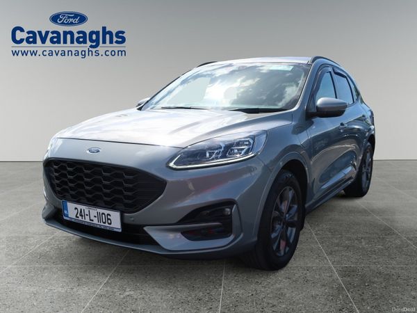 Ford Kuga SUV, Petrol Plug-in Hybrid, 2024, Grey