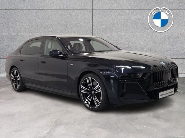BMW 7-Series Saloon, Petrol Plug-in Hybrid, 2025, Black
