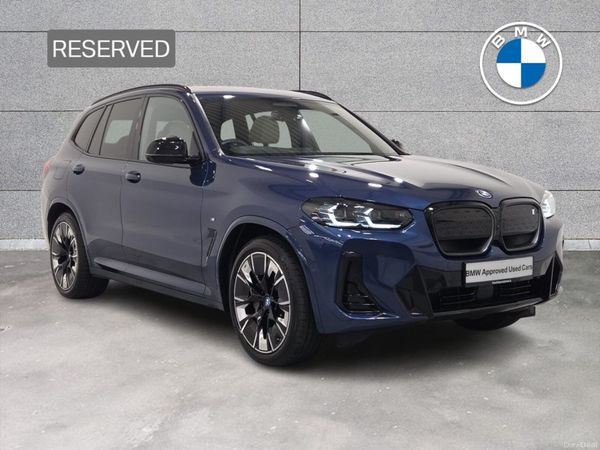 BMW iX3 SUV, Electric, 2024, Blue
