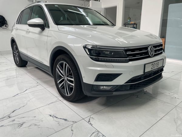 Volkswagen Tiguan SUV, Diesel, 2018, White