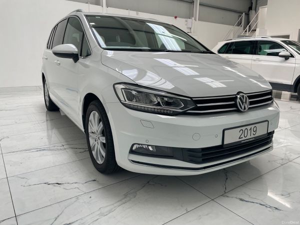 Volkswagen Touran MPV, Diesel, 2019, White