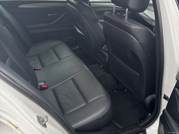 BMW 5-Series Saloon, Diesel, 2015, White