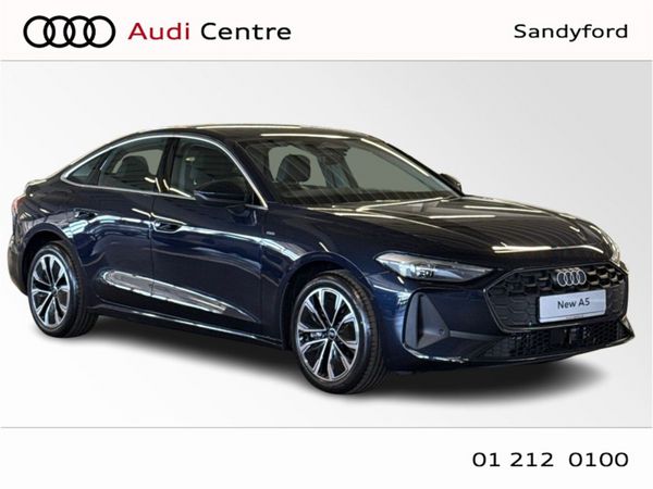 Audi A5 Saloon, Petrol Plug-in Hybrid, 2026, Blue