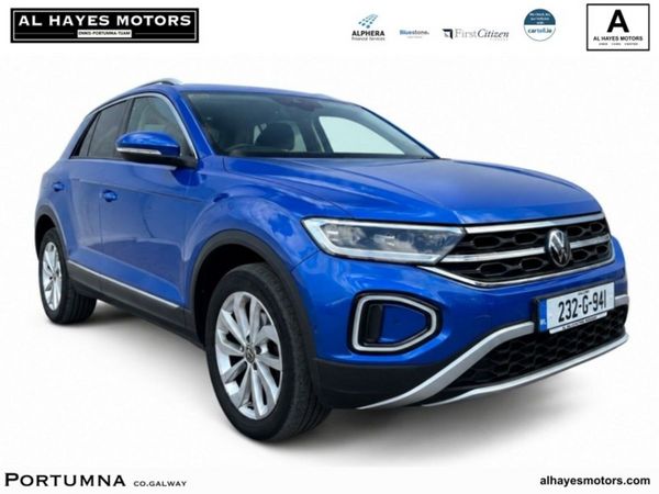 Volkswagen T-Roc SUV, Petrol, 2023, Blue