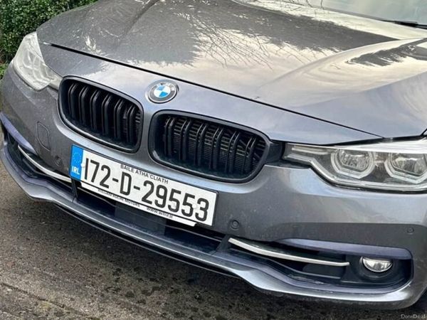 BMW 3-Series Saloon, Petrol Plug-in Hybrid, 2017, Grey