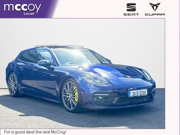 Porsche Panamera Estate, Petrol Plug-in Hybrid, 2021, Blue