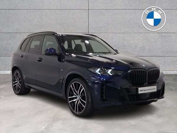 BMW X5 SUV, Petrol Plug-in Hybrid, 2024, Blue