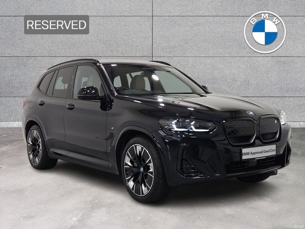 BMW iX3 SUV, Electric, 2024, Black