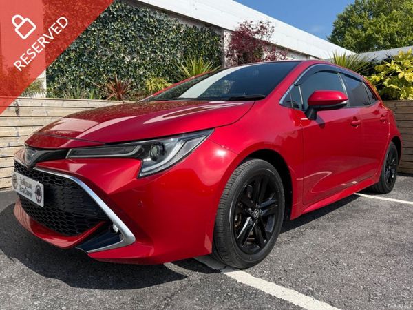 Toyota Corolla Hatchback, Petrol Hybrid, 2021, Red