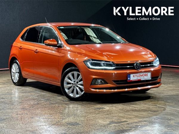 Volkswagen Polo Hatchback, Petrol, 2018, Orange