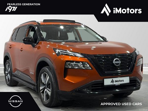 Nissan X-Trail SUV, Petrol Hybrid, 2024, Orange